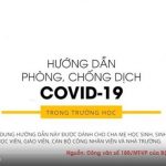 TÌNH HÌNH DỊCH BỆNH VÀ BIỆN PHÁP PHÒNG CHỐNG BỆNH COVID-19 TẠI TRƯỜNG HỌC