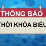 Thời khóa biểu trực tuyến năm học 2020 – 2021