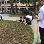 Đoàn viên thanh nien trường THPT Nhân Chính tích cực thực hiện tốt Công trình thanh niên